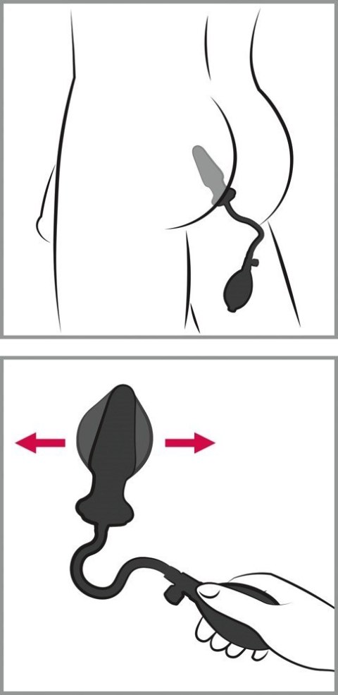 KOREK ANALNY LATEX ANALPLUGS ANAL EXPERT