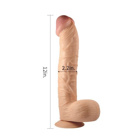 12 KING-SIZED DILDO