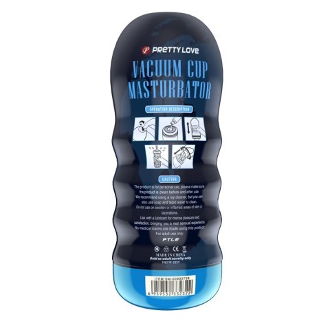 MASTURBATOR PRETTY LOVE VACUUM CUP MASTURBATOR