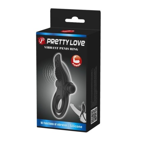 PIERŚCIEŃ PRETTY LOVE - VIBRANT PENIS RING