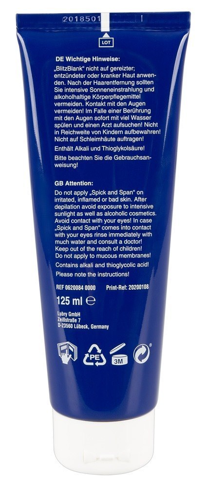 KREM PO GOLENIU BLITZBLANK SHAVING CREAM 125ML