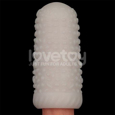 MASTURBATOR KNIGHTS RING VIBRATING DUAL PURPOSE SLEEVE-DRIP
