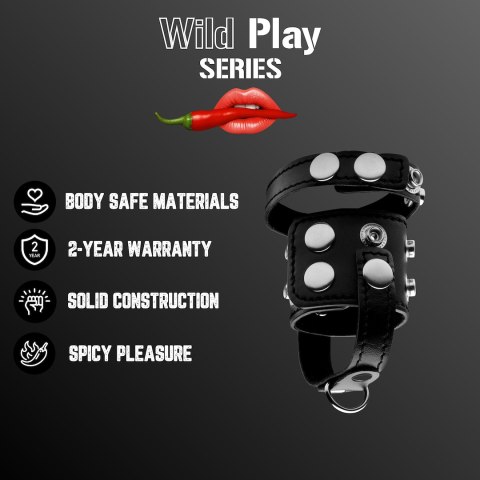 OPASKA ZACISKOWA NA PENISA I JĄDRA EROSPACE WILD PLAY C20