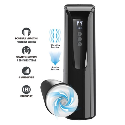 PRETTY LOVE LARISSA SUCTION & VIBRATION MASTURBATOR