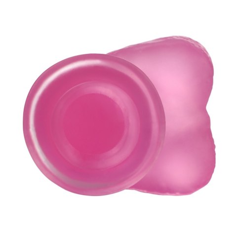 DILDO 7'' JELLY STUDS RÓŻOWE