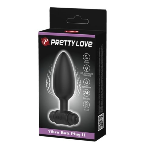 KOREK PRETTY LOVE - VIBRA BUTT PLUG II