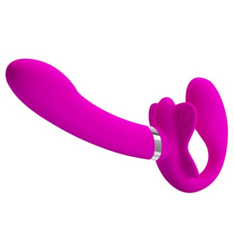 STRAPON BEZ UPRZĘŻY PRETTY LOVE - VIBRATING STRAPLESS STRAP-ON