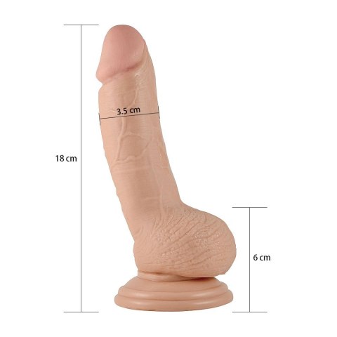 7" REAL EXTREME DILDO