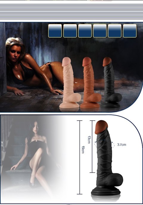 DILDO 7.5" REAL EXTREME DILDO