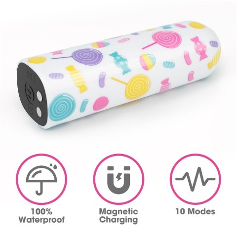 MINIWIBRATOR RECHARGEABLE LOLLIPOP MASSAGER