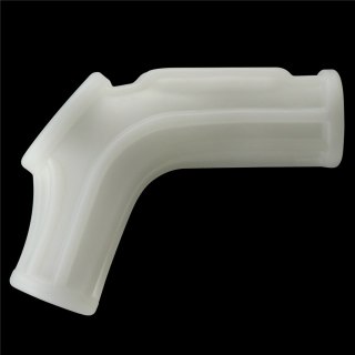 PIERŚCIEŃ NAKŁADKA VIBRATING RIDGE KNIGHTS RING WITH SCROTUM SLEEVE (WHITE)