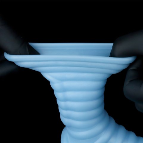 PIERŚCIEŃ VIBRATING WAVE KNIGHTS RING WITH SCROTUM SLEEVE