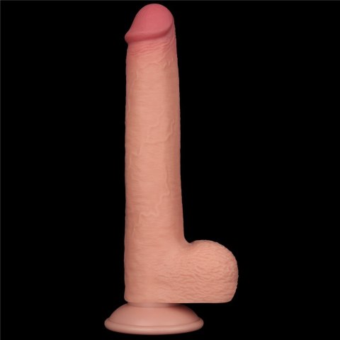 DILDO 9'' SLIDING SKIN DUAL LAYER DONG FLESH