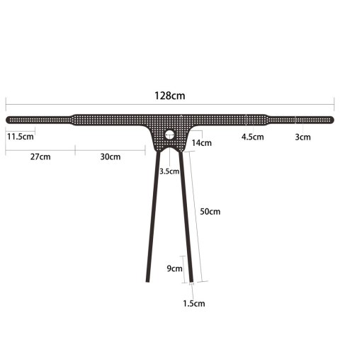 EASY STRAP ON HARNESS (POLKA DOTS)