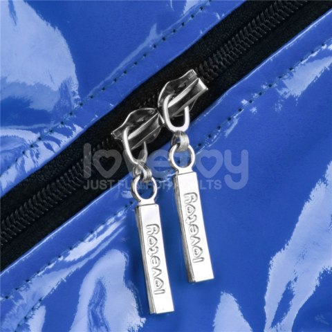 CHIC STRAPON SHORTS (32 35 CALI W PASIE) NIEBIESKI