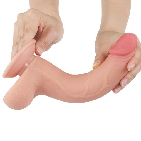 DILDO 8.5'' SLIDING SKIN DUAL LAYER DONG