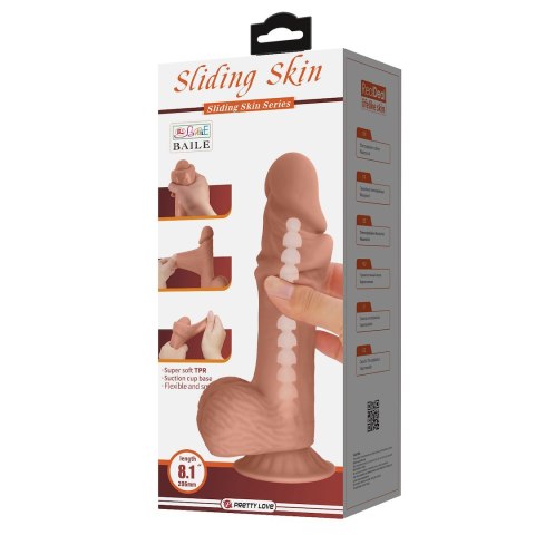 DILDO SLIDING SKIN 8,1"
