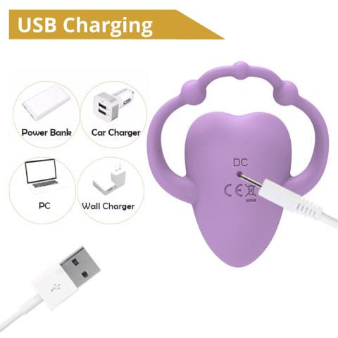 DYSKRETNY MASAŻER STEROWANY APLIKACJĄ EROSPACE SWEET PLAY A5