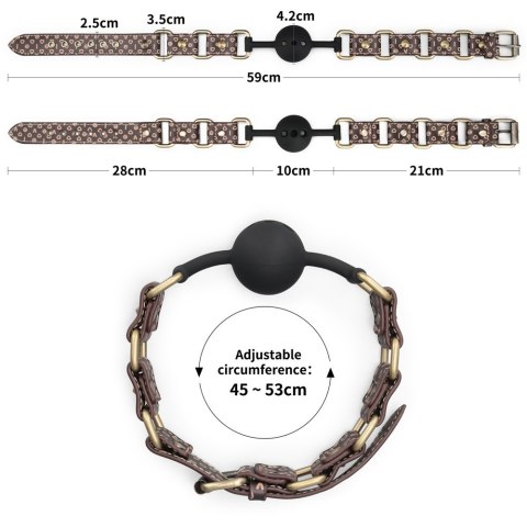 KNEBEL REBELLION REIGN BALL GAG