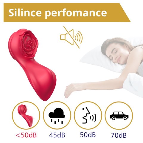 MASAŻER ŁECHTACZKI Z MOCOWANIEM NA MAJTECZKI EROSPACE SWEET PLAY A1