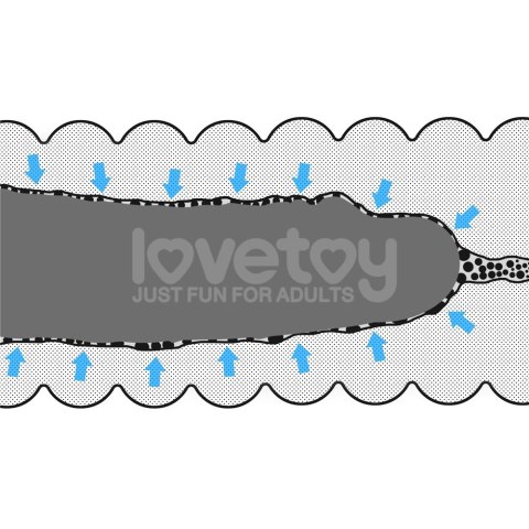 VIRGIN-SKIN BLOWOUT DOUBLE SIDE STROKER