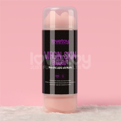 VIRGIN-SKIN BLOWOUT DOUBLE SIDE STROKER