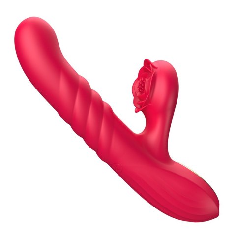 WIBRATOR DO STYMULACJI PUNKTU G ORAZ ŁECHTACZKI Z RUCHEM POSUWISTYM EROSPACE SWEET PLAY A2