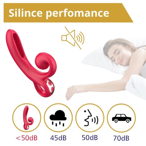 WIBRATOR Z RUCHOMYM JĘZYCZKIEM I STYMULACJĄ ŁECHTACZKI EROSPACE SWEET PLAY A4