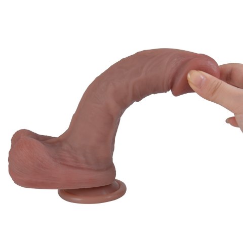 DILDO SILIKONOWE 20.6 CM EROSPACE NATURAL PLAY D2