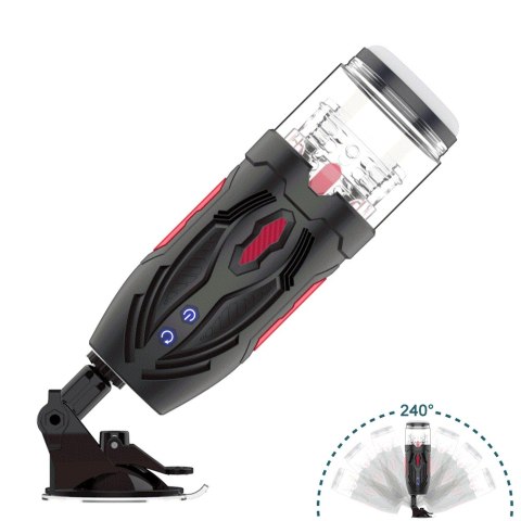 NOWOCZESNY MASTURBATOR MĘSKI Z RUCHEM POSUWISTO-OBROTOWYM EROSPACE MEN'S PLAY B1