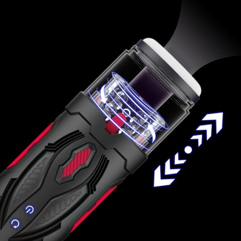 NOWOCZESNY MASTURBATOR MĘSKI Z RUCHEM POSUWISTO-OBROTOWYM EROSPACE MEN'S PLAY B1