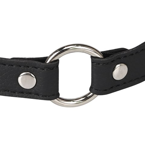 OBROŻA NA SZYJĘ Z METALOWYM PIERŚCIENIEM EROSPACE WILD PLAY C17