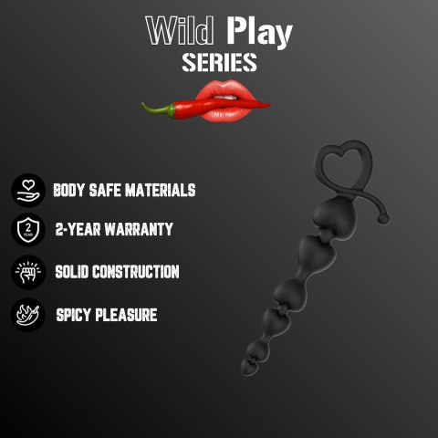 SILIKONOWA SONDA ANALNA EROSPACE WILD PLAY C2