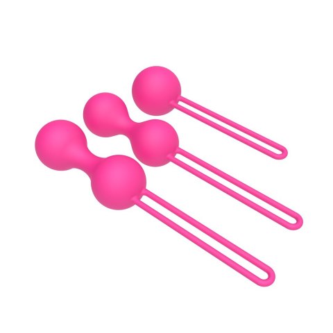 ZESTAW 3 KULEK DO ĆWICZEŃ MIĘŚNI KEGLA EROSPACE SWEET PLAY A12