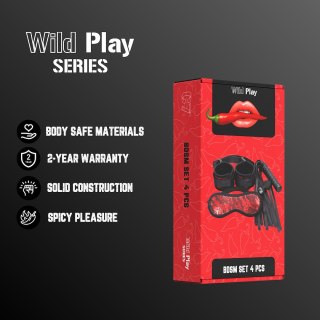 ZESTAW BDSM 4 PRODUKTÓW EROSPACE WILD PLAY C7