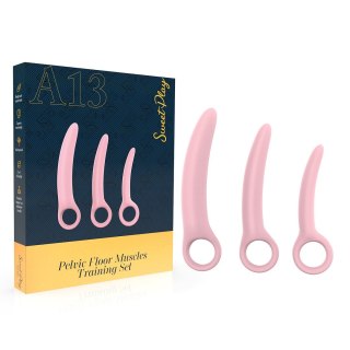 ZESTAW DILATORÓW DO ĆWICZEŃ MIĘŚNI DNA MIEDNICY EROSPACE SWEET PLAY A13