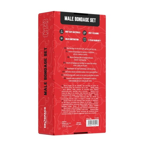 ZESTAW DO KRĘPOWANIA DLA MĘŻCZYZN EROSPACE WILD PLAY C13