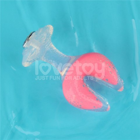 KOREK ANALNY GEMORIA SILICONE BUTT PLUG (GLOW-IN-THE-DARK)