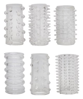 RED ROSES PENIS RING SET 6 PCS