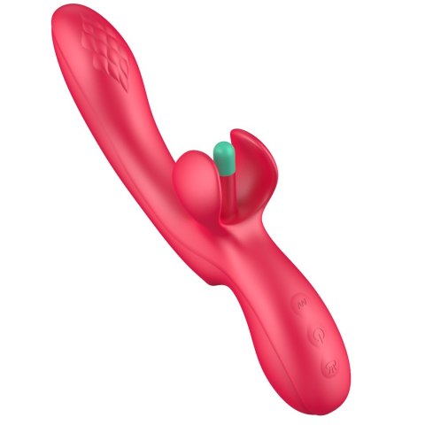 WIBRATOR DO PUNKTU G Z RUCHOMYM JĘZYCZKIEM DO STYMULACJI ŁECHTACZKI EROSPACE SWEET PLAY A16