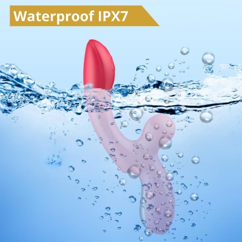 WIBRATOR DO PUNKTU G Z RUCHOMYM JĘZYCZKIEM DO STYMULACJI ŁECHTACZKI EROSPACE SWEET PLAY A16