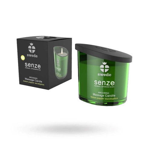 ŚWIECA DO MASAŻU SWEDE AROUSING LEMON PEPPER EUCALYPTUS 150 ML