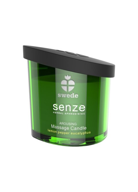 ŚWIECA DO MASAŻU SWEDE AROUSING LEMON PEPPER EUCALYPTUS 150 ML