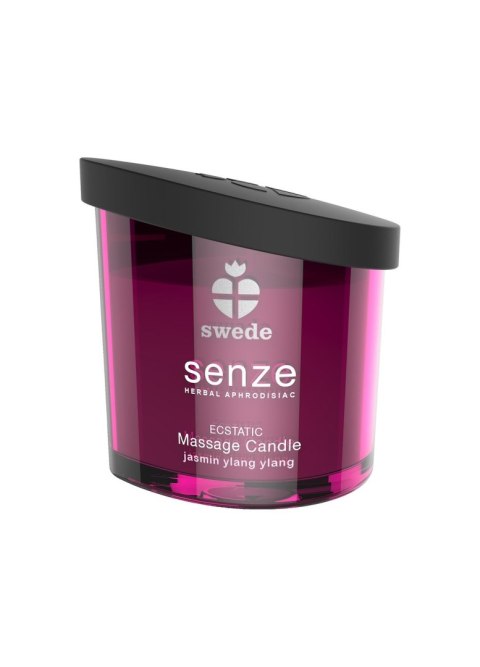 ŚWIECA DO MASAŻU SWEDE ECSTATIC JASMINE YLANG YLANG 50 ML